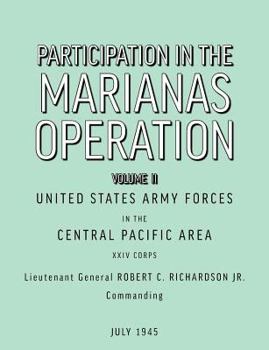 Paperback Participation in the Marianas Operation Volume II Book