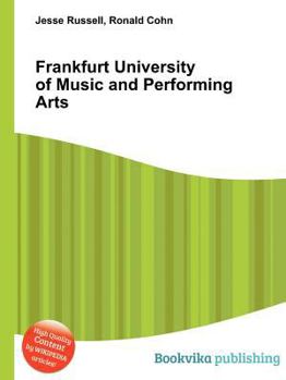 Paperback Frankfurt University of Music and Performing Arts Book