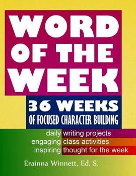 Paperback Word of the Week: 36 Weeks of Focused Character Building Book