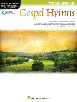 Paperback Gospel Hymns for Trombone: Instrumental Play-Along Book