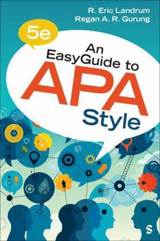 Spiral-bound EasyGuide to APA Style Book