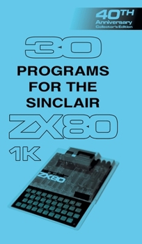 Hardcover 30 Programs for the Sinclair ZX80 Book
