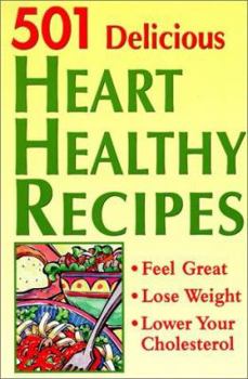 Paperback 501 Delicious Heart Healthy Recipes Book