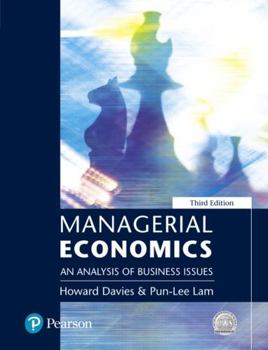 Paperback Managerial Economics: An Analysis of Business Issues Book