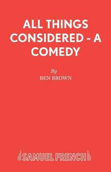 Paperback All Things Considered - A Comedy Book