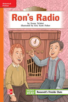 Spiral-bound Reading Wonders Leveled Reader Ron's Radio: Approaching Unit 4 Week 3 Grade 4 Book