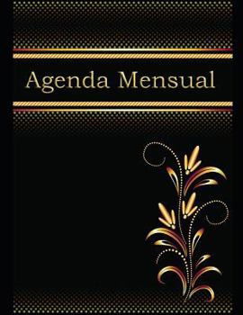 Paperback Agenda Mensual [Spanish] Book