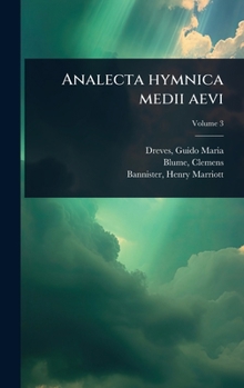 Hardcover Analecta hymnica medii aevi [German] Book