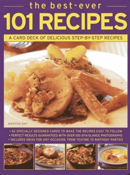 Cards The Best-Ever 101 Recipes: A Card Deck of Delicious Step-By-Step Recipes Book