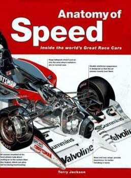 Hardcover Anatomy of Speed: Inside the World of Top Racing Cars Book
