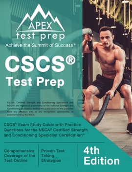 Paperback CSCS Test Prep: CSCS Exam Study Guide with Practice Questions for the NSCA Certified Strength and Conditioning Specialist Certificatio Book