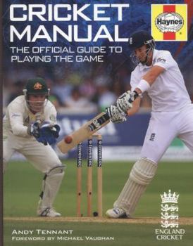 Paperback Cricket Manual: The official guide to playing the game Book