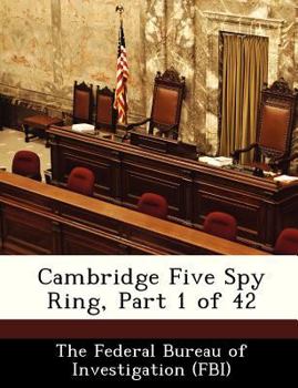 Paperback Cambridge Five Spy Ring, Part 1 of 42 Book