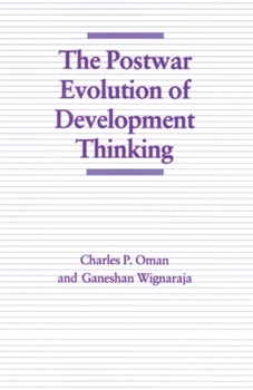 Paperback The Postwar Evolution of Development Thinking Book