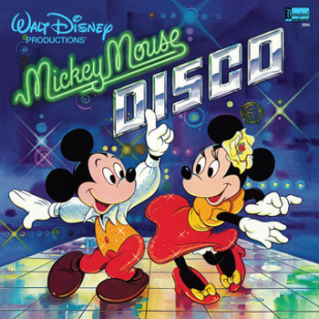 Vinyl Mickey Mouse Disco Book