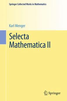 Paperback Selecta Mathematica II Book