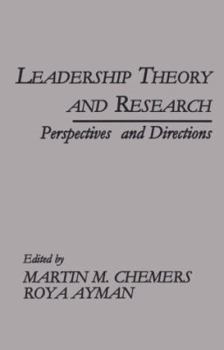 Hardcover Leadership Theory and Research: Perspectives and Directions Book