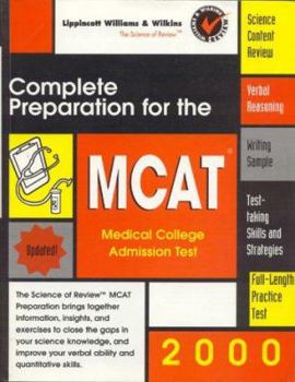 Paperback Complete Preparation for the MCAT 2000: Medical College Admissions Test Book