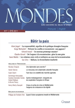 Mondes N°7: Les Cahiers Du Quai d'Orsay