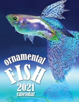 Paperback Ornamental Fish 2021 Calendar Book
