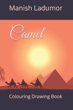 Paperback Camel: Colouring Drawing Book