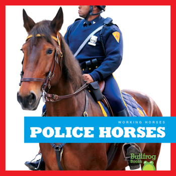 Library Binding Police Horses Book