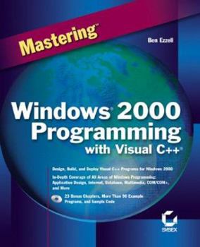 Paperback Mastering Windows 2000 Programing with Visual C++ [With CDROM] Book