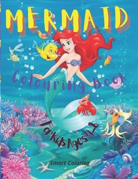 Paperback Mermaid: Colouring Book For Kids Ages 4-8 Book