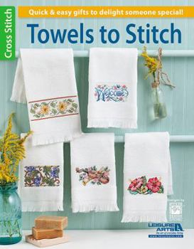 Paperback Towels to Stitch Book