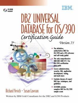 Paperback DB2(R) Universal Database for OS/390 V7.1 Certification Guide [With CDROM] Book