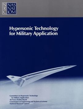 Paperback Hypersonic Technology for Military Application Book