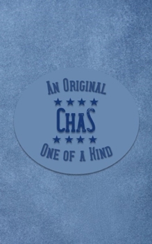Paperback Chas: Personalized Writing Journal for Men Book