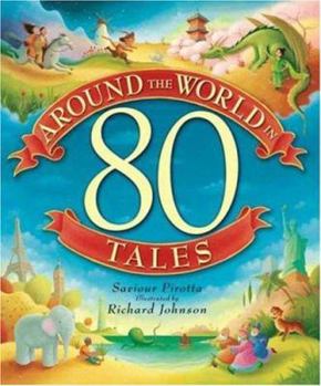 Hardcover Around the World in 80 Tales Book
