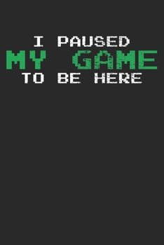 Paperback Notebook: Gamer Ruled 6x9 120 Pages Book