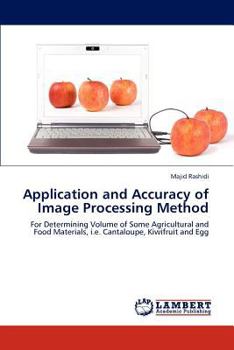 Paperback Application and Accuracy of Image Processing Method Book