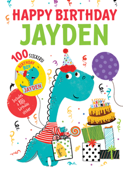 Hardcover Happy Birthday Jayden Book