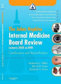 DVD The Johns Hopkins Internal Medicine Board Review Lectures 2008 on DVD: Certification and Recertification Book