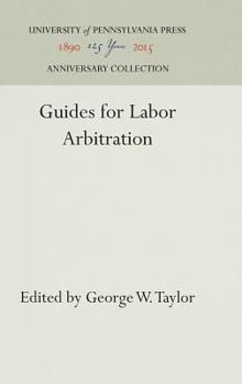 Hardcover Guides for Labor Arbitration Book