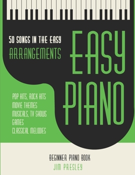 Paperback 50 Songs In The Easy Arrangements: Easy Piano Book