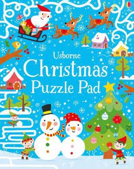 Paperback Christmas Puzzles Pad Book