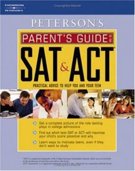 Paperback Parents Guide to the SAT and ACT, 1st Ed Book