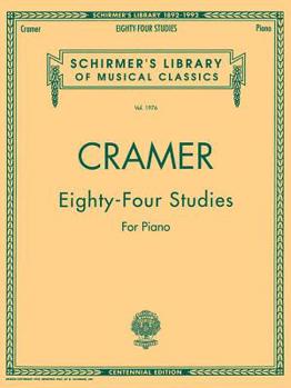 Paperback 84 Studies for Piano (Bks. I-IV - Complete): Schirmer Library of Classics Volume 1976 Piano Solo Book