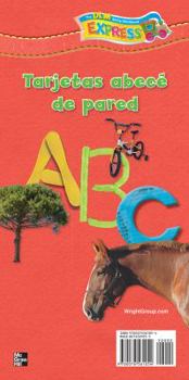 Hardcover DLM Early Childhood Express, Alphabet Wall Cards Spanish [Spanish] Book
