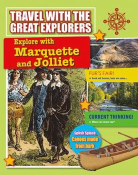 Hardcover Explore with Marquette and Jolliet Book