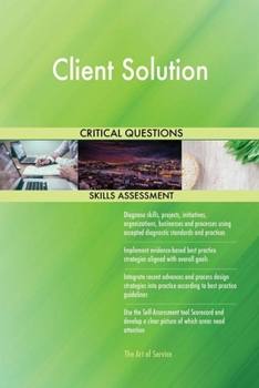 Paperback Client Solution Critical Questions Skills Assessment Book