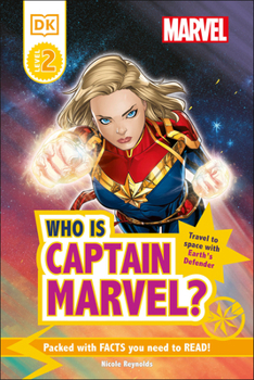 Hardcover Marvel Who Is Captain Marvel?: Travel to Space with Earth's Defender Book