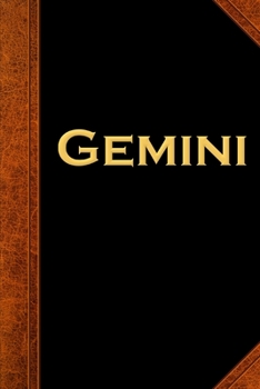 2020 Weekly Planner Gemini Zodiac Horoscope Vintage 134 Pages: 2020 Planners Calendars Organizers Datebooks Appointment Books Agendas