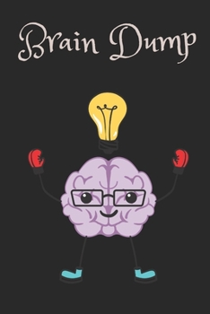 Brain Dump: Blank 6 x 9 Lined Notebook Journal