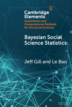 Hardcover Bayesian Social Science Statistics: From the Very Beginning Book