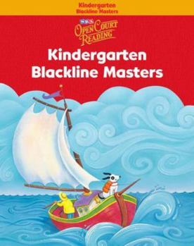 Paperback Open Court Reading - Kindergarten Blackline Masters Book